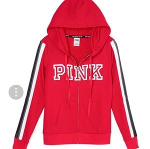 Limited edition pink by victoria secret full zip